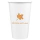 Little Autumn Leaf Paper Coffee Cups Image 1 of 3